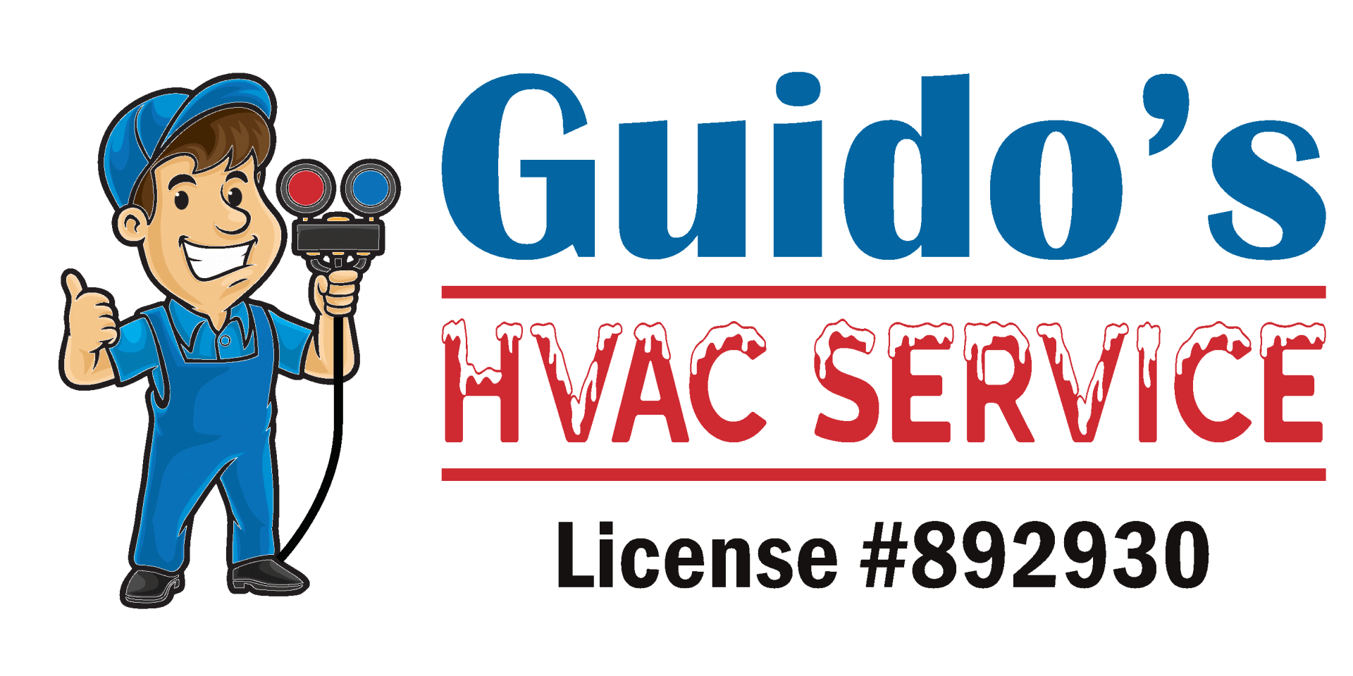 Guidos Service Logo Large with License